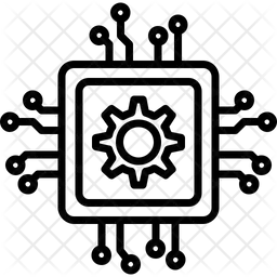Ai Chip  Icon