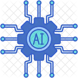 Ai chip  Ícone