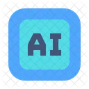 Ai Chip Artificial Intelligence Technology Icon