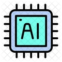 Ai Chip Chip Artificial Intelligence Icon