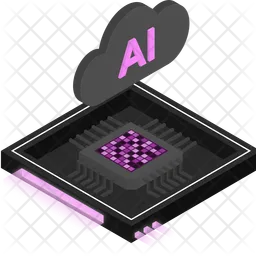 Ai Chip Architecture  Icon