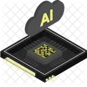 Ai Chip Architecture Ai Chip Integration Ai Icon