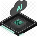Ai Chip Architecture Ai Chip Integration Ai Icône
