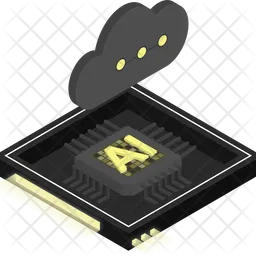 Ai Chip Architecture  Icon