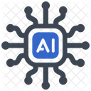 Ai chip  Icon