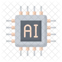 Ai chip  Icon