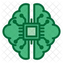 Artificial Intelligence Technology Robot Icon