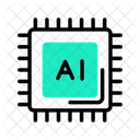 AI chip  Icon
