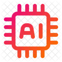 Chip De IA IA Automacao Icon