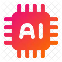 Chip De IA IA Automacao Icon