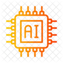 Chip De Ia Inteligencia Artificial Processador Icon