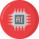 Chip De Ia Microchip Inteligencia Icon