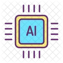 Chip Iai Chip Ai Chip De Inteligencia Artificial Icon