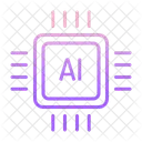 Chip Iai Chip Ai Chip De Inteligencia Artificial Icon
