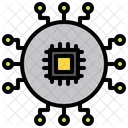 Ai chip  Ícone