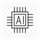 Ai Chip  Icon