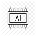 Ai Chip  Icon