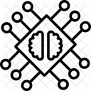 Ai chip  Icon