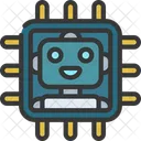 Ai Chip Cpu Robotics Icon