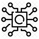 Ai chip  Icon
