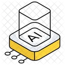 Ai chip  Icon