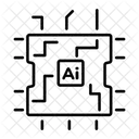Ai Chip  Icon