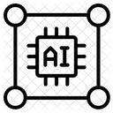 Ai chip  Icon