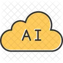 Ai cloud  Icon