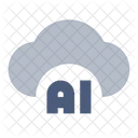Ai Cloud Cloud Cloud Computing Icon