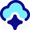 Ai Cloud Cloud Computing Smart Storage Icon