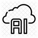 Ai Cloud  Icon