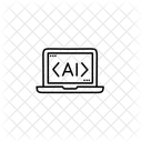 Artificial Intelligence Ai Laptop Icon