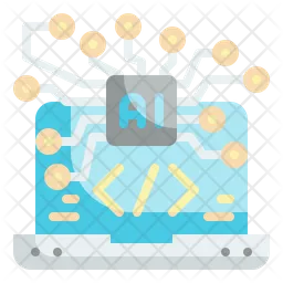 Codificação de IA  Ícone