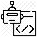 Codificação de IA  Ícone