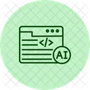 Ai Coding Pentaglow Icon