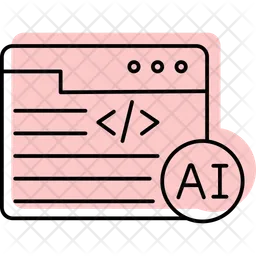 Ai coding  Icon