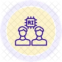 Ai collaboration  Icon