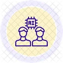 Ai collaboration  Icon