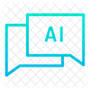 Artificial Chat Chatting Icon