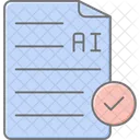 Ai Compliance Lineal Color Icon Icon