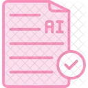 Ai Compliance Duotone Line Icon Icon