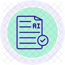 Ai Compliance Color Circle Icon Icon