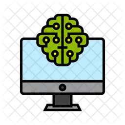 Ai Computer  Icon