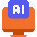 Ai Computer  Icon
