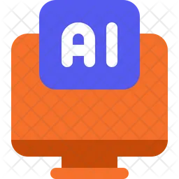 Ai Computer  Icon