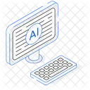 Ai Computer  Icon