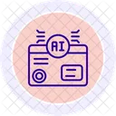 Ai Control Color Circle Icon Icon