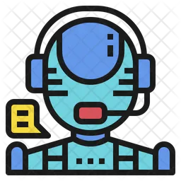 AI Customer Service  Icon