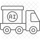 L'IA dans la logistique  Icône