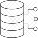 Ai Database Thinline Icon Icon